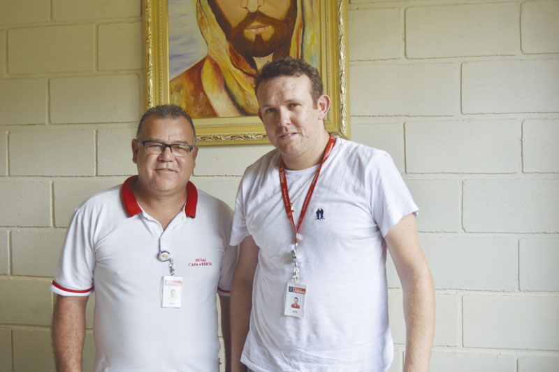 Instrutor Daniel Gonçalves Teixeira Filho e Instrutor Petri Toledo Nogueira