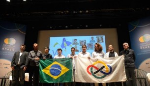 Foto da equipe brasileira que disputou a Olimpíada Internacional de Matemática - Foto: Tânia Rêgo/Ag. Brasil/Arquivo