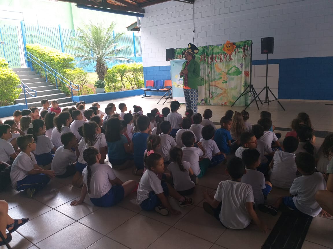 Escola Municipal Zitta de Mello recebe o projeto “Baú de História” (1)