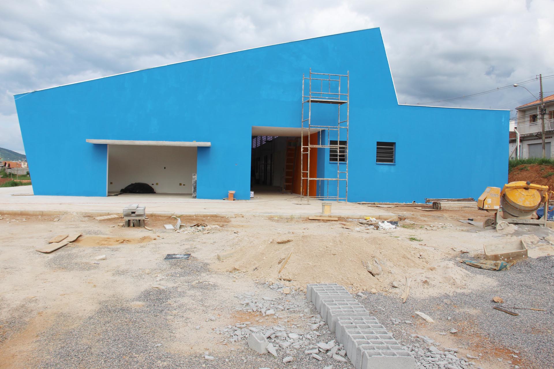 Obra de construção da creche do bairro Henedina Cortez entra na fase final (1)