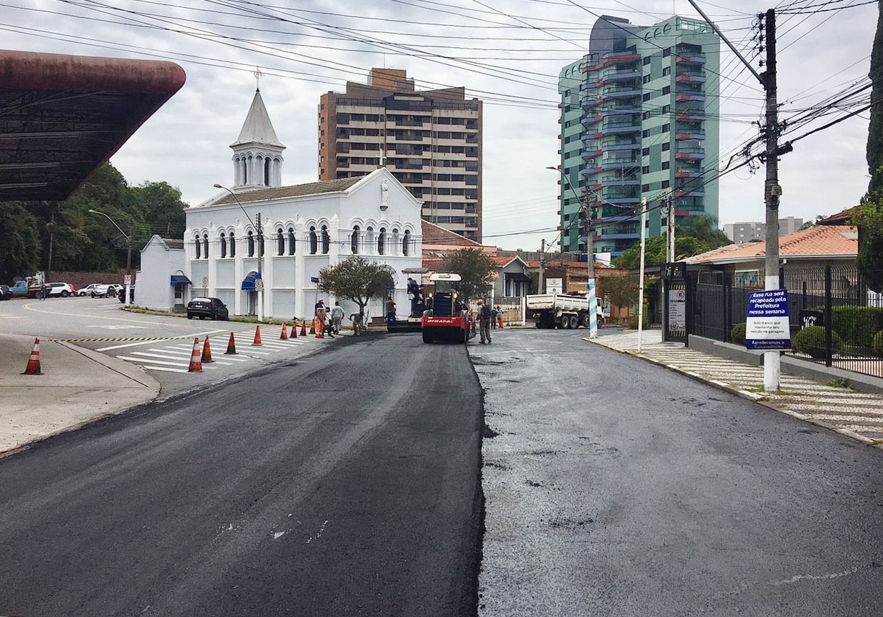 Recapeamento das ruas da região central segue em andamento | Jornal O
