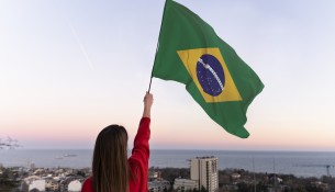 brazilian-flag-composition