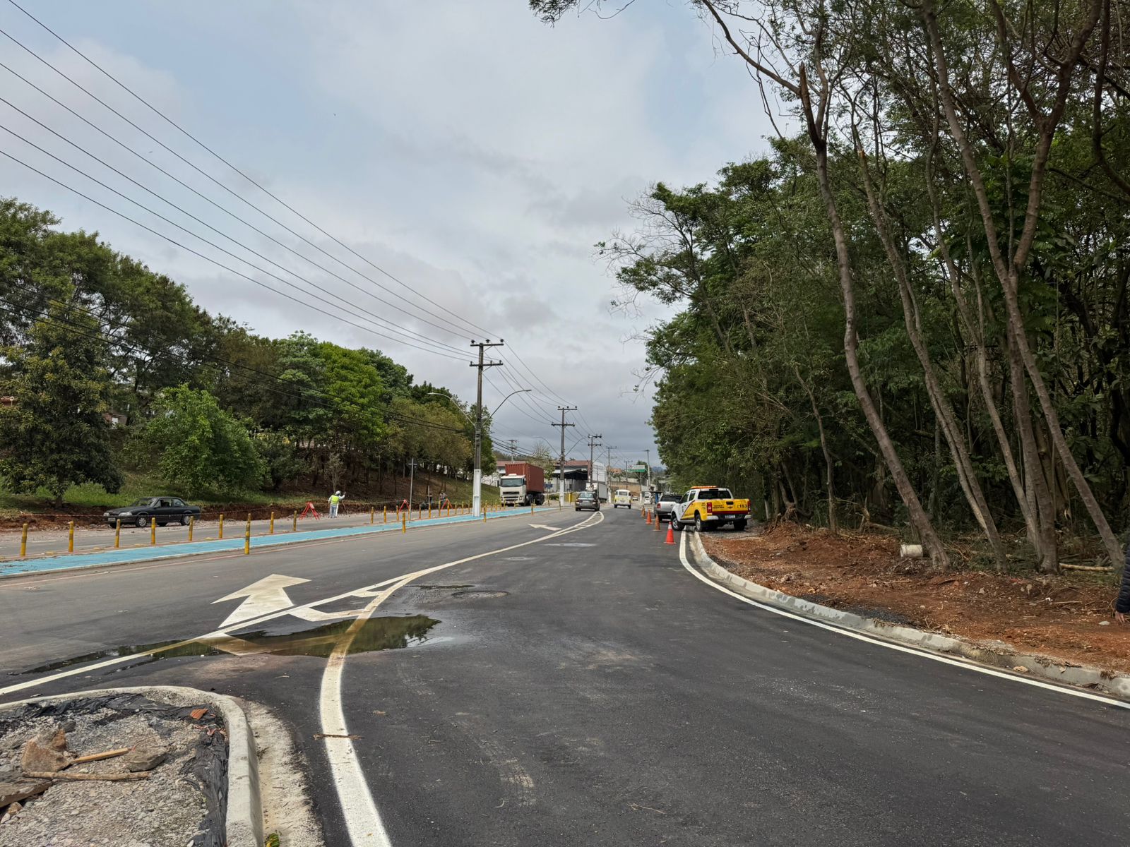 Prefeitura de Bragança Paulista realiza obras viárias para melhorar acesso à Avenida do (3)