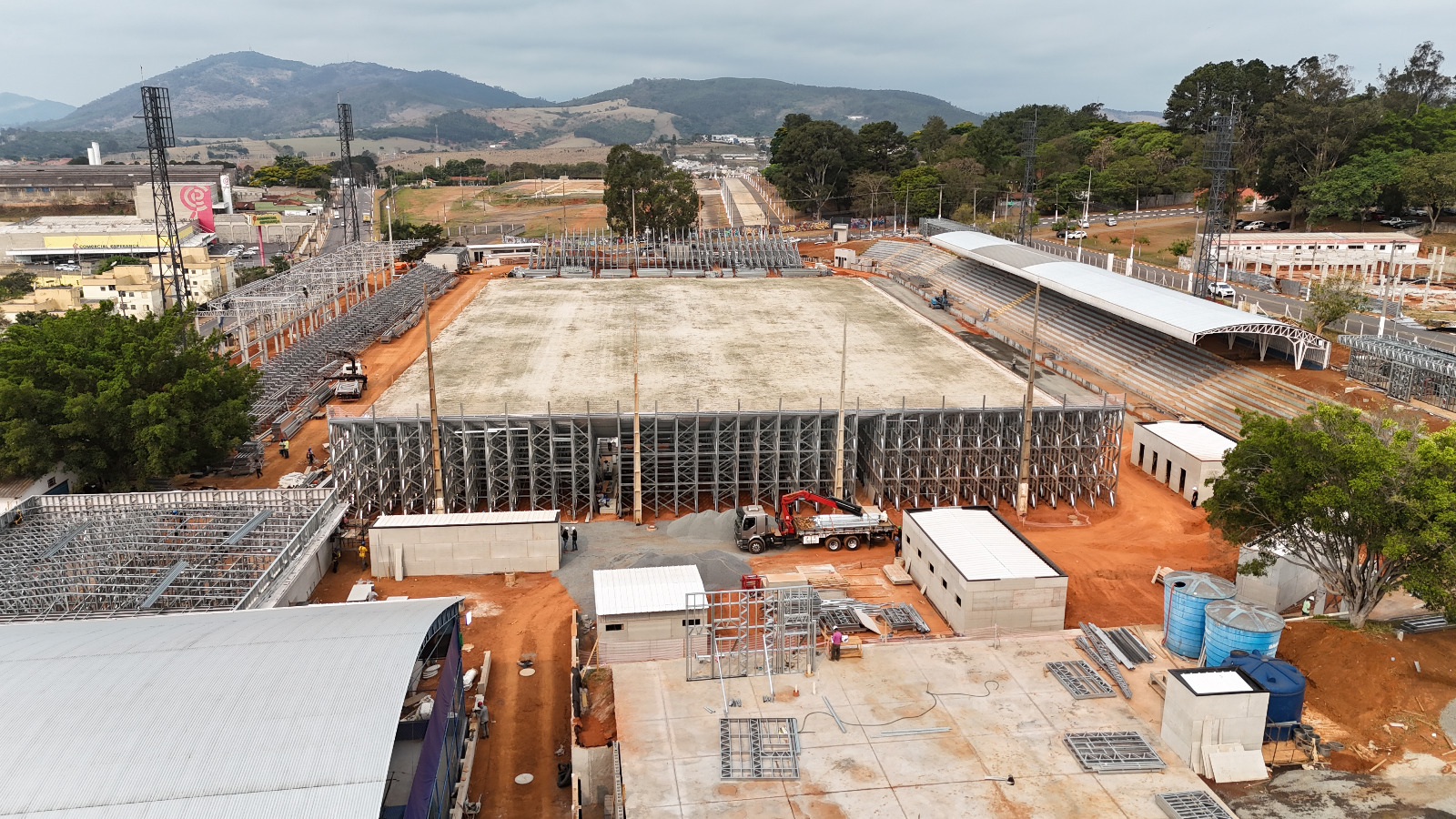 Reforma estádio municipal pelo Red Bull Bragantino 04